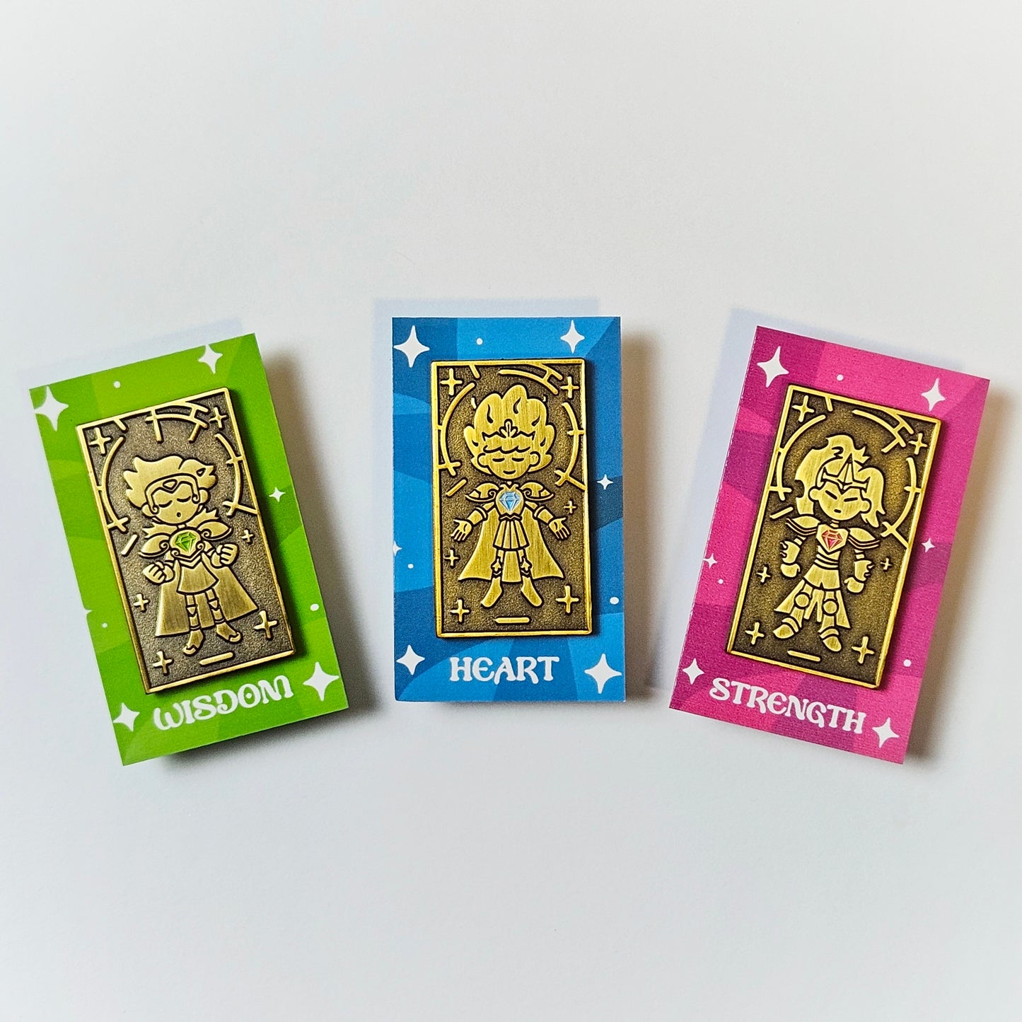Calamity Trio Pins